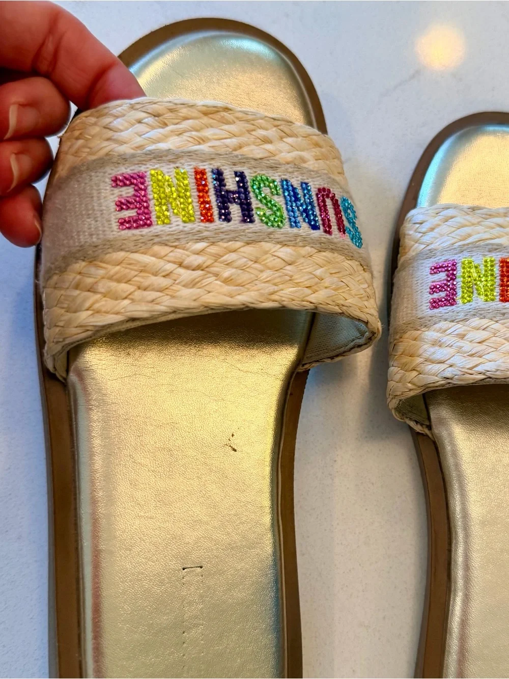 Steve Madden kids slide